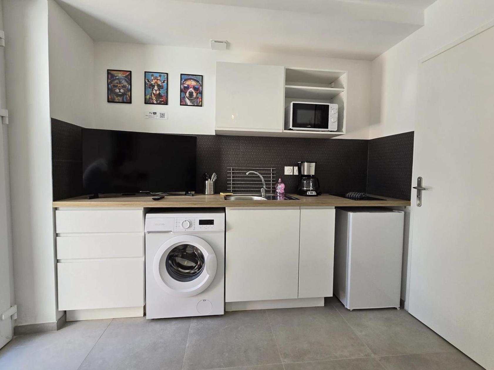 Gregbnb - Studio 17M2 - Terrasse - Clim - Ouest - 5 Toulon Eksteriør billede